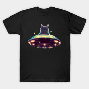 Cat invasion from space T-Shirt